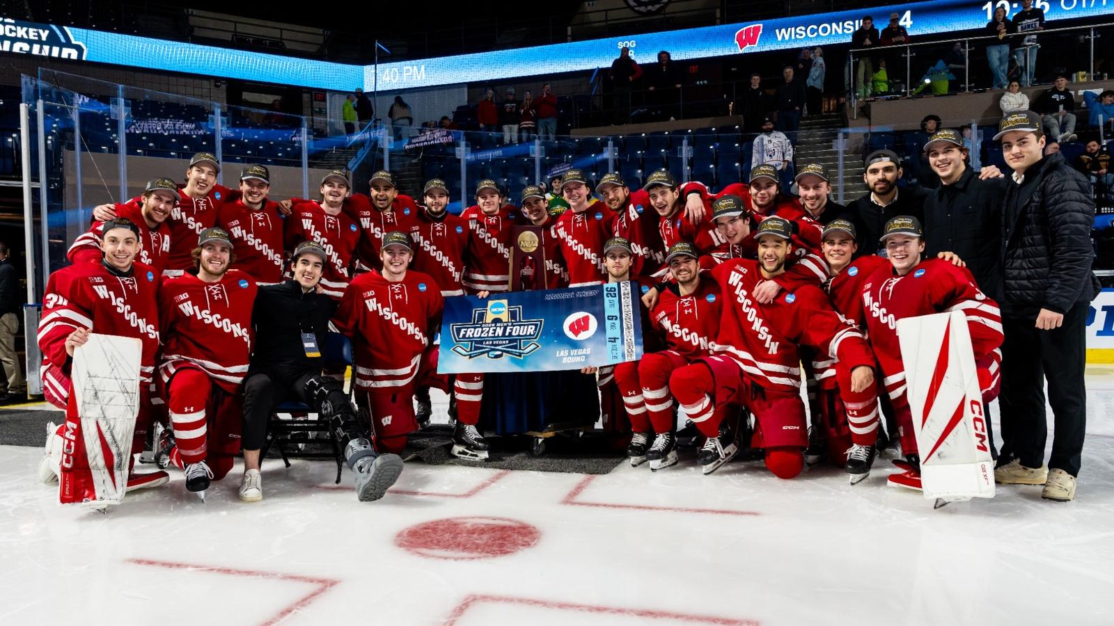 Wisconsin Stuns Michigan State in OT, Advances to Frozen Four